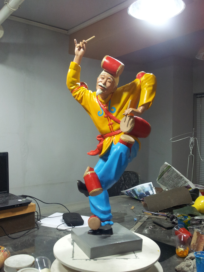 太原雕塑設計-展覽陳設05
